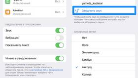 Как изменить звук уведомлений в Telegram на iPhone в Колеса даром