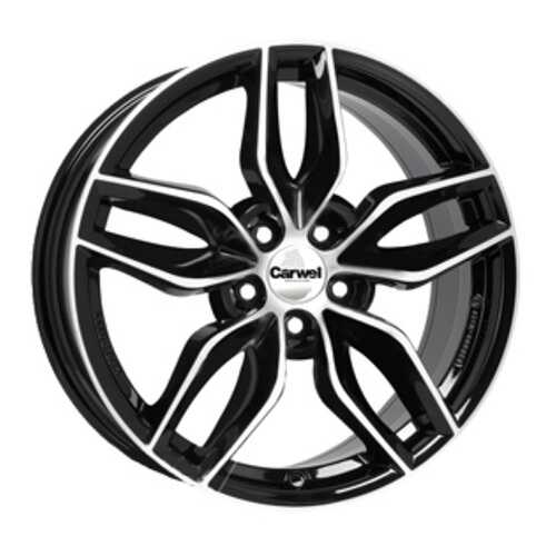 Диск литой R16 6.5J 5x114.3/66.1 ET40 Carwel Эпсилон 117 AB 00039780 в Колеса даром